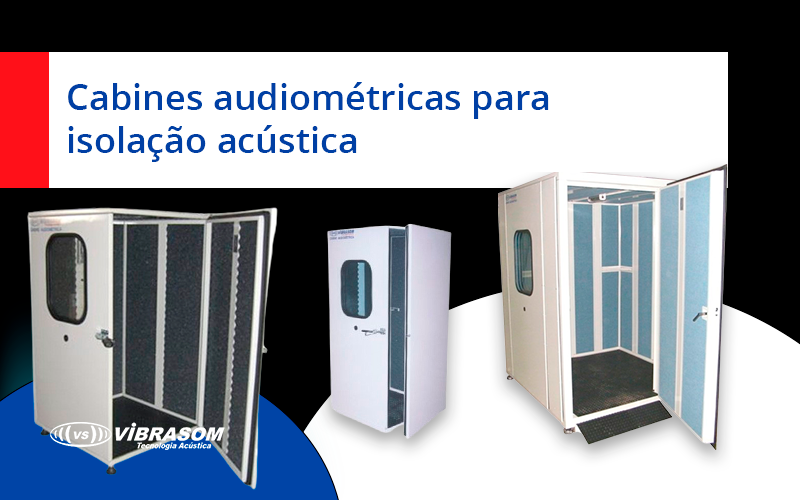 Cabines audiométricas para isolação acústica Cabines audiométricas para isolação acústica