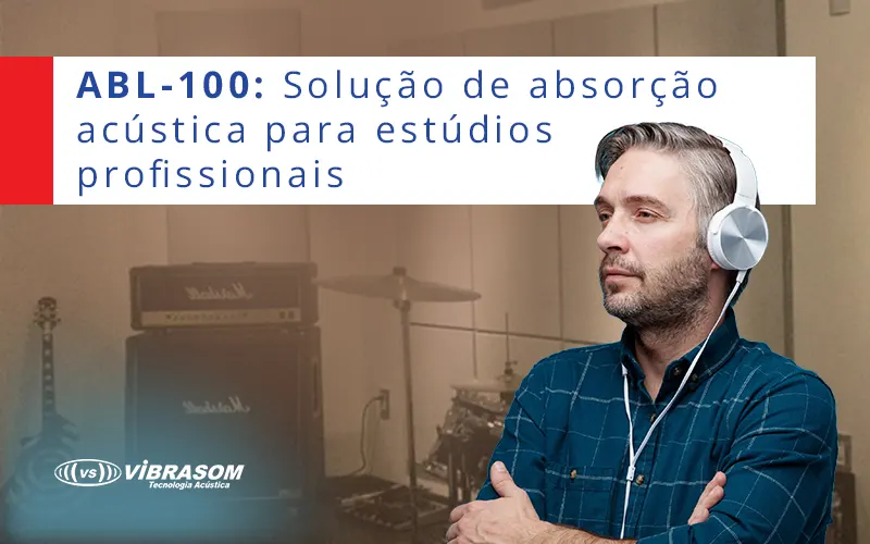 ABL-100 Solução de absorção acústica para estúdios profissionais