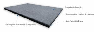 Detalhes Tablado Anti-impacto