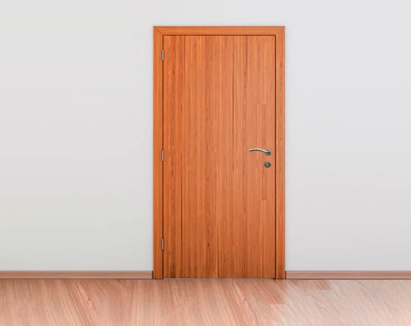 Porta Acústica de Madeira Sofisticada e de Alta Qualidade